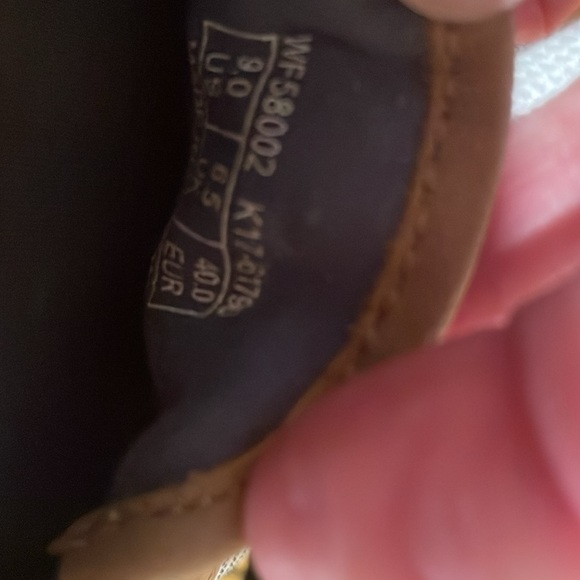 Women's Striped Blue and White Keds Boat Shoes, Size 9 - Picture 2 of 5